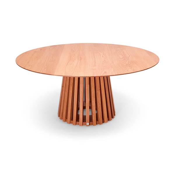 Wood Zone Wz 12 Spisebord ø120 Cm Eg   Rmc Naturel  : Erling Christensen Møbler