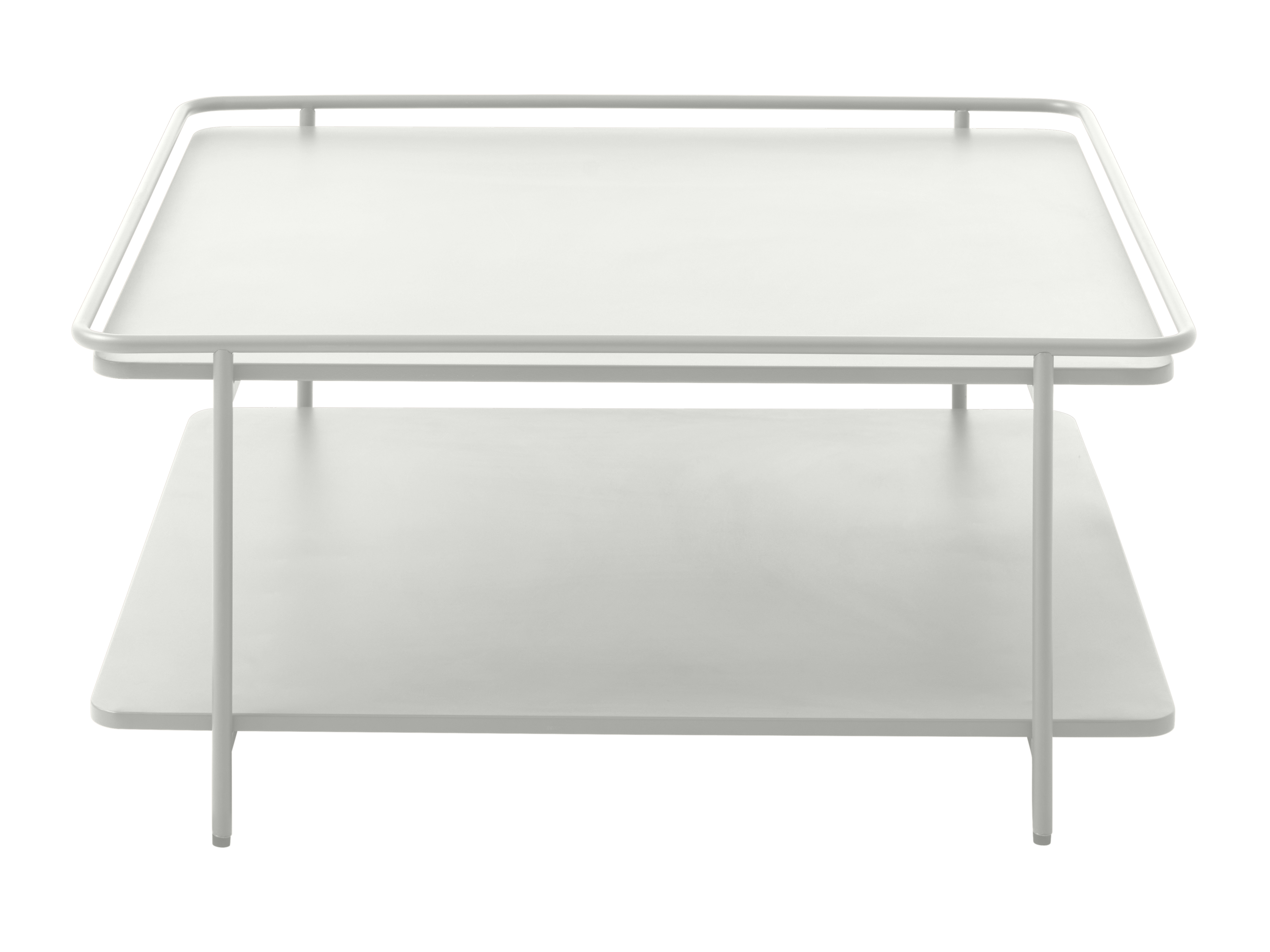 Yuba Sofabord       Hylde  Kvadratisk Hør Farvet Metal  75x75