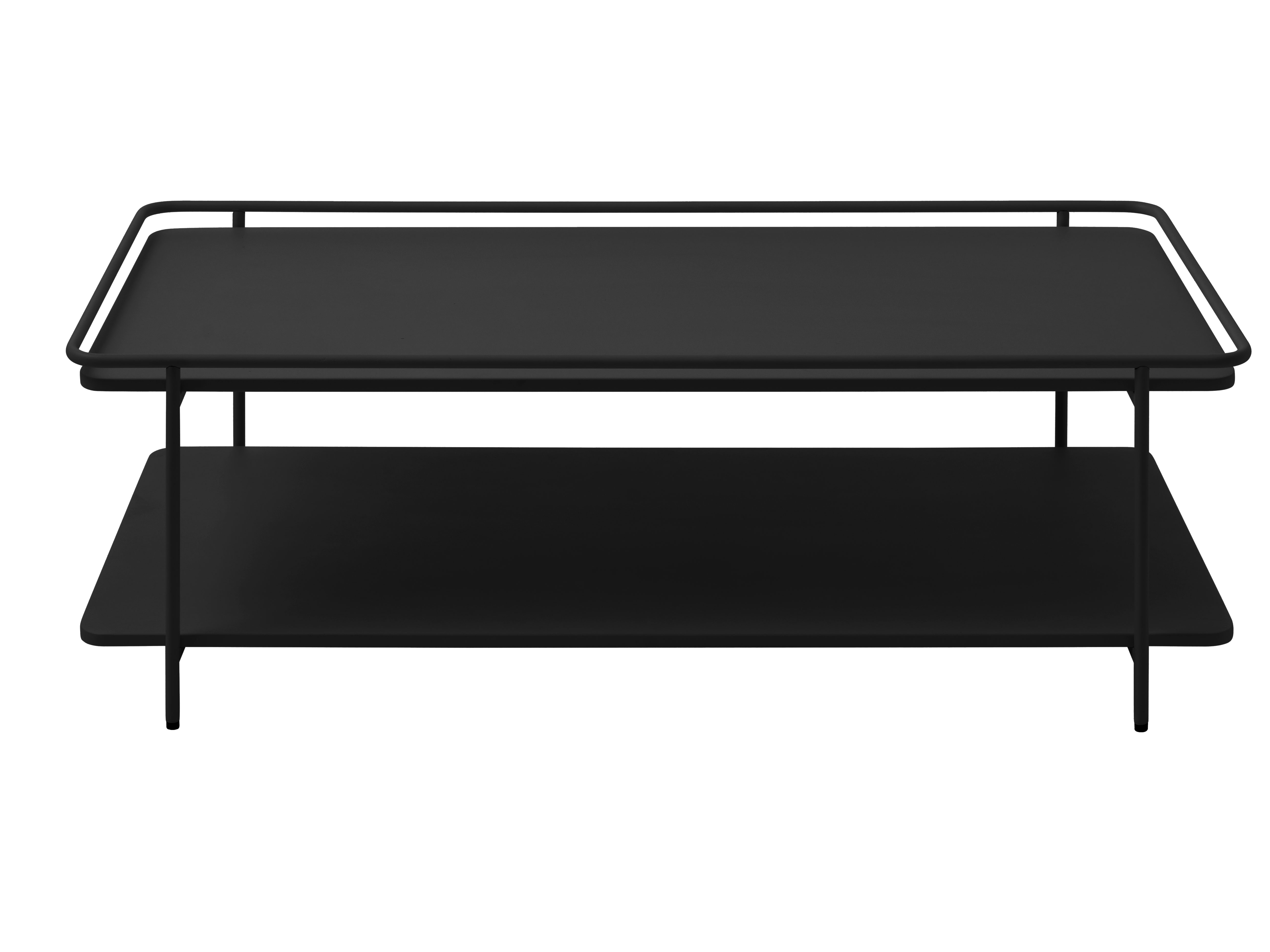 Yuba Sofabord       Hylde  Rektangulær Sort Metal  55x110