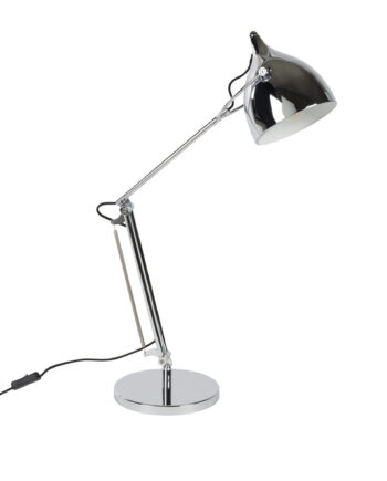 Zuiver Bordlampe     Vippefunktion Og Justerbar Højde Krom Jern
