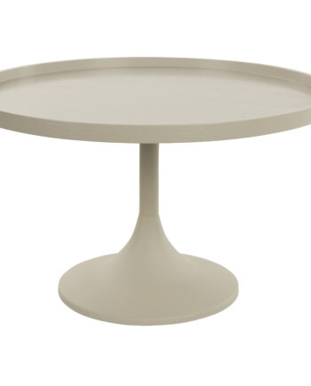 Zuiver Jason Sofabord  Rund Beige Mdf Og Stål  ø69