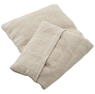 øjenpude Meraki Terapi-øjenpude  økologisk Bomuld   Lerperler  11ã 23 Cm  Beige
