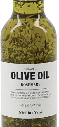 økologisk Ekstra Jomfru Olivenolie Dressing Med Rosmarin   Nicolas Vahé Olive Oil Elixirs