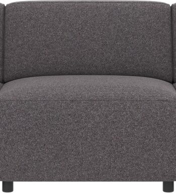 -personers Modulsofa Rowico Willard Brenda Mørkegrå Polyester Fsc-certificeret