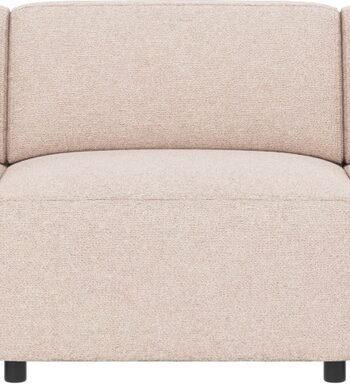 -personers Modulsofa Rowico Willard Lysebeige Stof   Rummelig Skandinavisk Design 314ã 98ã 70 Cm
