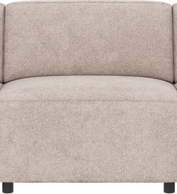 -personers Modulsofa Rowico Willard Lysegrå Greg 17-stof 314x98 Cm