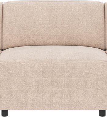 -personers Modulsofa Rowico Willard Rita Polyester Lysebeige Skandinavisk Design Fsc-mix