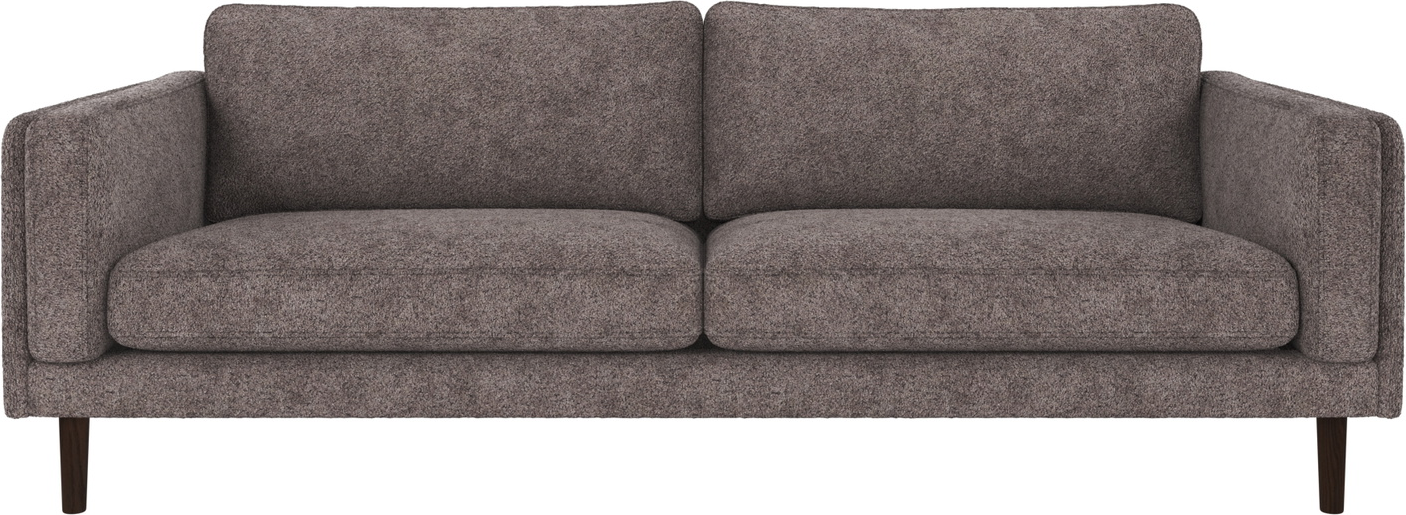 -personers Polstret Sofa Rowico Braden Anna 18 Mørkegrå Brun Fsc-mix Træ
