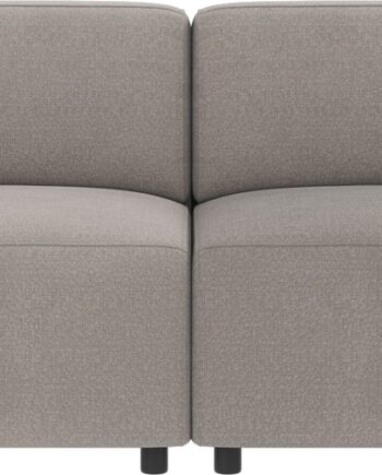 -personers Sofa Loungesofa Rowico Willard Rita Lysegrå Polyester Moderne Design 236ã 98 Cm