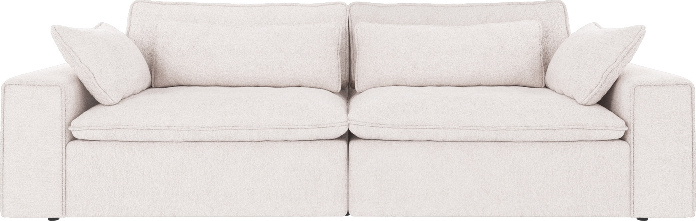 -personers Sofa Maxi Rowico Rawlins Skandinavisk Design Hvidt Greg Polyester H85ã B259ã D116 Cm