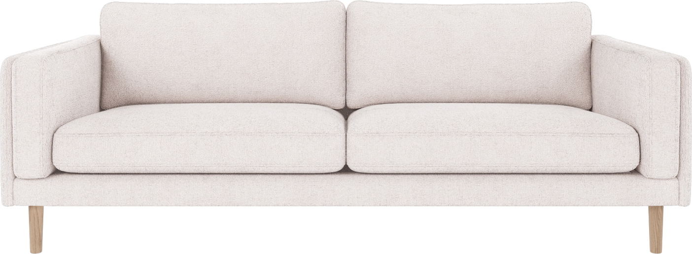 -personers Sofa Rowico Braden   Hvid  Fsc-mix Hvidkalkede Egetræsben