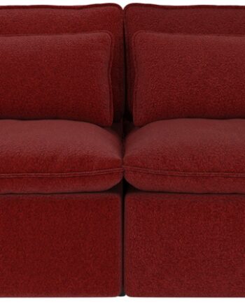 -personers Sofa Rowico Rawlins Maxi Anna   Rød 259x116 Cm