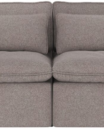 -personers Sofa Rowico Rawlins Maxi Gråbeige Brenda 100  Polyester  Nozag-fjedre   Findelt Skum  Fsc-certificeret Stel