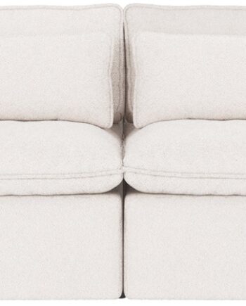 -personers Sofa Rowico Rawlins Maxi   Alice 101 Hvidt Stof Fsc-mix 259x116x85 Cm