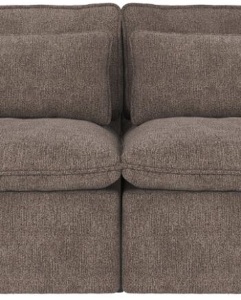 -personers Sofa Rowico Rawlins Maxi   Greg   Mørk Beige Polyester