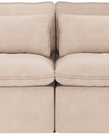 -personers Sofa Rowico Rawlins Maxi   Lysebeige Rita   Stof