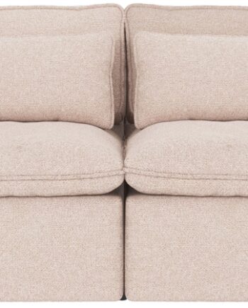 -personers Sofa Rowico Rawlins Maxi Lysebeige Stof 259   116   85 Cm