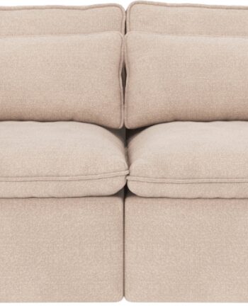 -personers Sofa Rowico Rawlins Rita Lysebeige Stof H85ã B226ã D116 Cm Fsc-mix Ramme