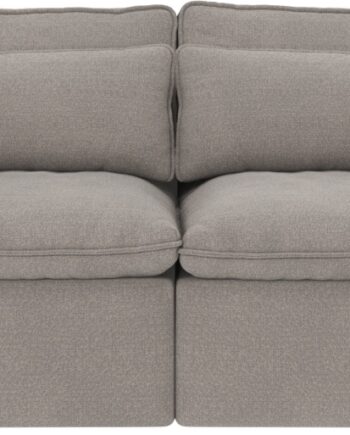 -personers Sofa Rowico Rawlins Rita 167 Lysegrå 100  Polyester H85ã B226ã D116 Cm