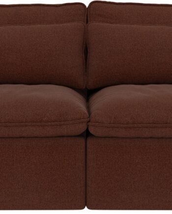 -personers Sofa Rowico Rawlins Rita 96 100  Polyester Rød 226   116   85 Cm