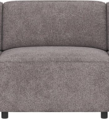 -personers Sofa Rowico Willard Greg 18 Grå Polyester Modulær Skandinavisk Design