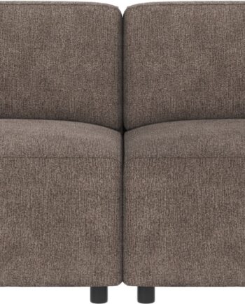 -personers Sofa Rowico Willard Greg Mørk Beige 236x98x70 Cm Modulopbygget Med Koldskum   Zigzag-fjedre Fscâ -mix