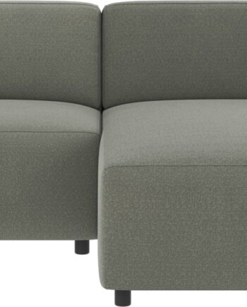 -personers Sofa Rowico Willard Grøn  Modulopbygget Stofsofa Rita Koldskum