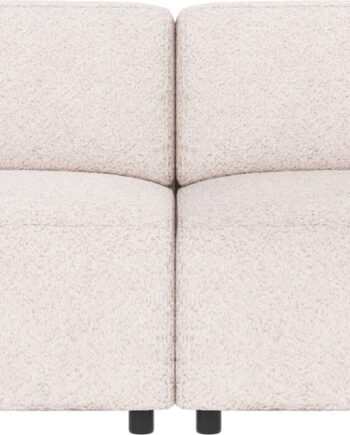 -personers Sofa Rowico Willard   Anna   Stof Hvid  H70xb236xd98 Cm   Skandinavisk Design  Bæredygtig Ramme