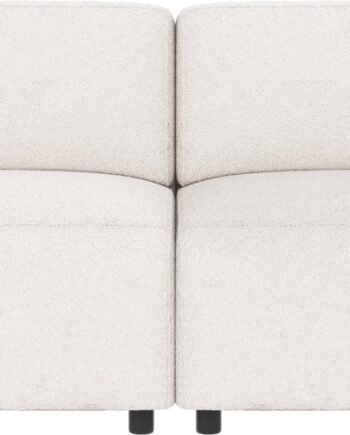 -personers Sofa Rowico Willard   Hvidt Alice 101-stof Modulopbygget Nordisk Minimalisme Med Hr-skum   Zig-zag Nozag
