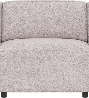 -personers Sofa Rowico Willard   Lysegråt Anna 15 Polyesterstof 314 Cm Bred