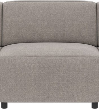 -personers Sofa Rowico Willard   Rita 167 Lysegrå Polyester Med Nozag-fjedre Og Fsc-mix Træ  314 Cm Bred