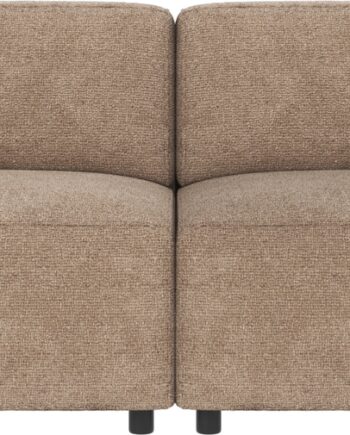 -personers Sofa Rowico Willard Lounge-sofa Robin Gråbeige 236 Cm Bred 100  Polyester Fscâ -mix