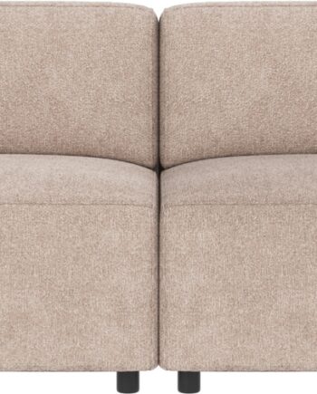 -personers Sofa Rowico Willard  Lysebeige Greg   Stof  Modulopbygget  Fscâ -mix Ramme  236ã 98ã 70 Cm