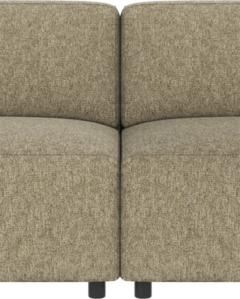 -personers Sofa Rowico Willard Max 55 Grøn Modulopbygget Med Koldskum Og Zigzag-fjedre