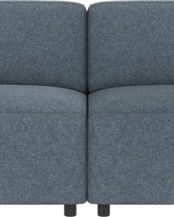 -personers Sofa Rowico Willard Mellemblå Bobby Polyester Fscâ -mix Modulopbygget Skandinavisk Design