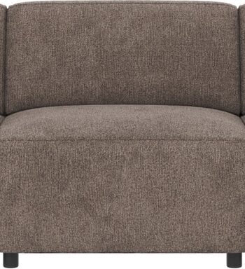 -personers Sofa Rowico Willard Modulopbygget Greg Stof Mørk Beige Fsc-mix