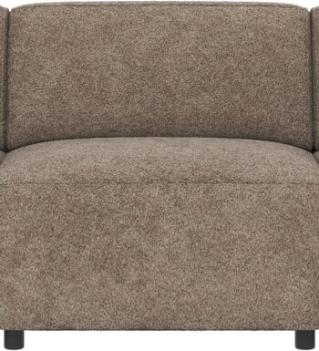 -personers Sofa Rowico Willard Modulsofa Anna Stof Mørk Beige B314 D98 H70 Cm