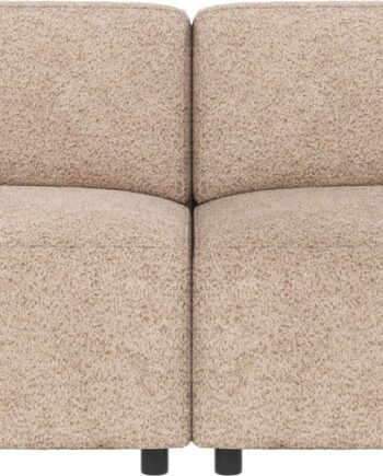 -personers Sofa Rowico Willard Modulsofa   Lysebeige Anna   Polyester   Skandinavisk Design B236 D98 H70 Cm