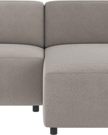 -personers Sofa Rowico Willard Rita Lysegrå Stof 234 Cm Bred Skandinavisk Design Med High Resilience-koldskum