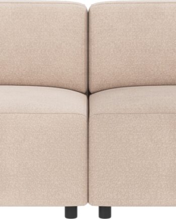 -personers Sofa Rowico Willard Rita  -stof Lysebeige Polyester Nordisk Design