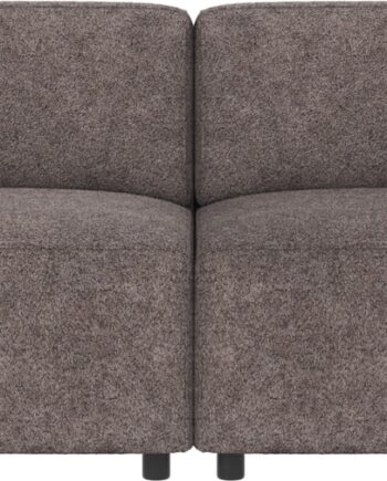-personers Sofa Tremandssofa Rowico Willard   Anna-stof Mørkegrå 236x98x70 Cm