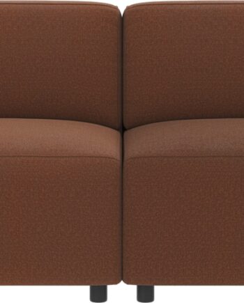 -personers Tresæders Sofa Rowico Willard   Varm Rød Rita 96 Polyester Skandinavisk Minimalisme