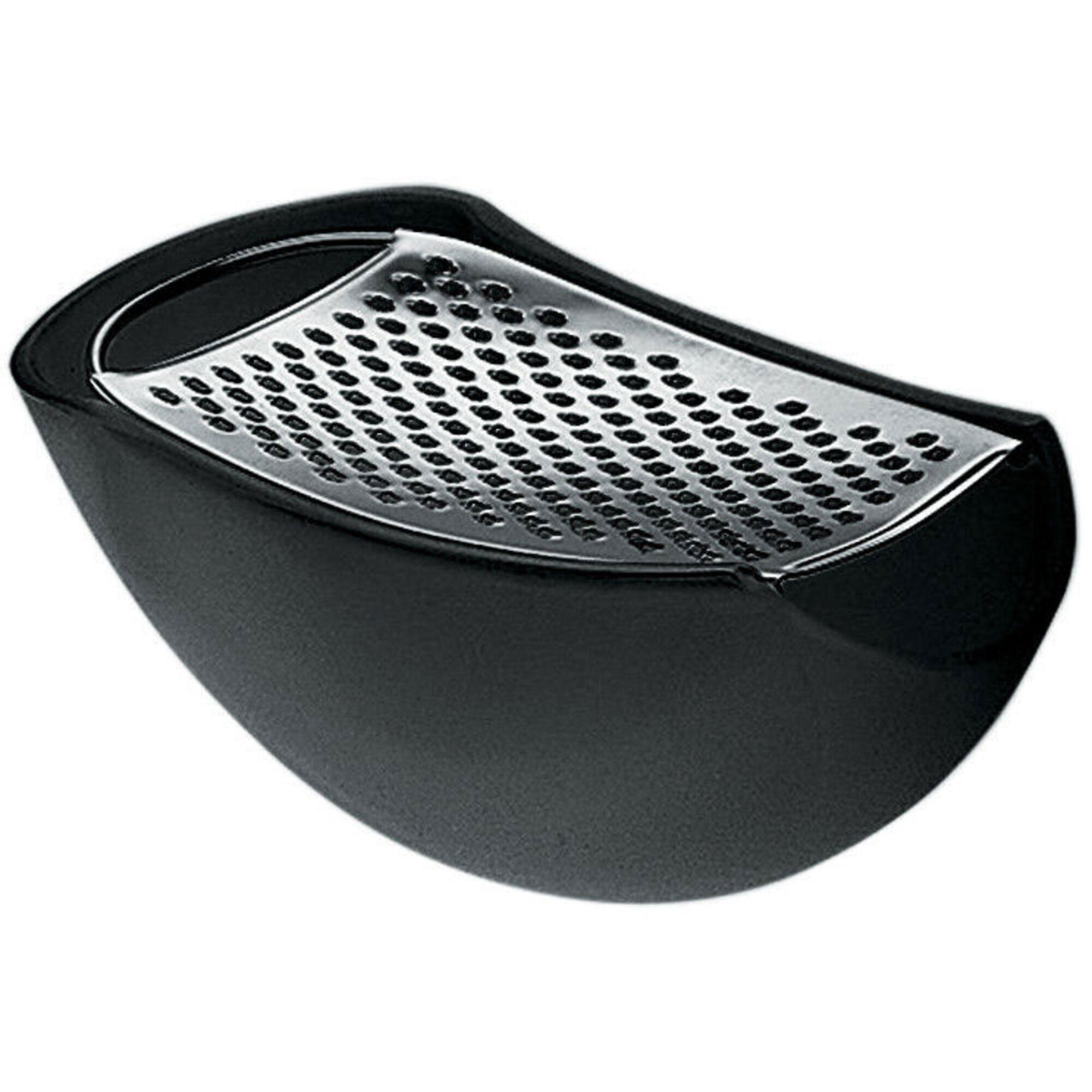 Alessi Parmenide Rivejern Med Beholder  Sort