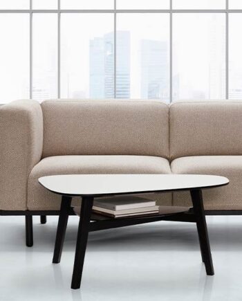 Andersen Furniture C1 Sofabord 93   72 Cm Eg Sort Mat Lak : Erling Christensen Møbler