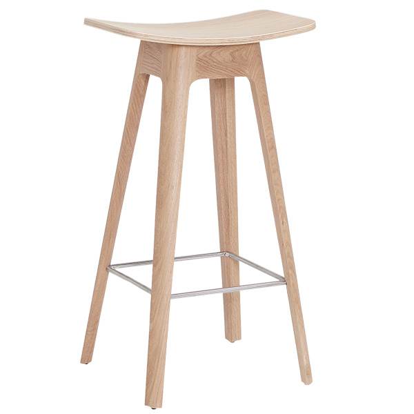 Andersen Furniture Hc1 Barstol Finér Sæde 67 Cm  : Erling Christensen Møbler