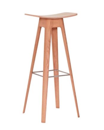 Andersen Furniture Hc1 Barstol -finér Sæde 80 Cm  : Erling Christensen Møbler