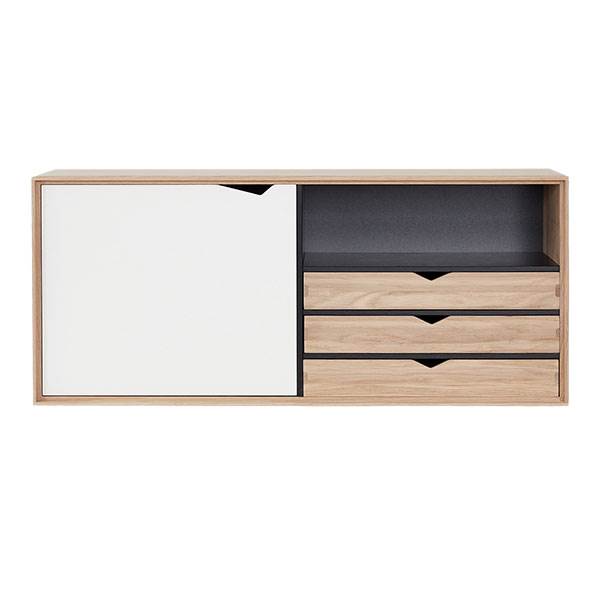 Andersen Furniture S2 Reol Eg Sæbe   Rum Højde 51 Cm  : Erling Christensen Møbler