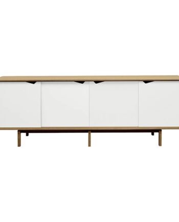 Andersen Furniture S1 Sideboard Hvidolieret Eg Hvid  : Erling Christensen Møbler