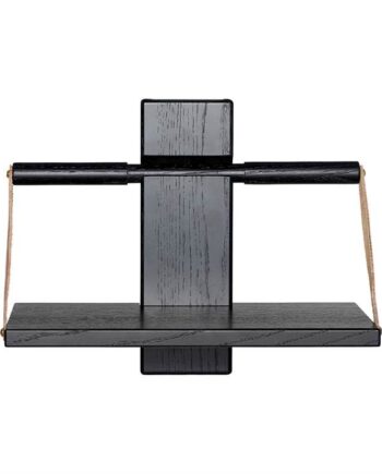 Andersen Furniture Shelf Wood Wall Hylde Lille Sort Eg  : Erling Christensen Møbler