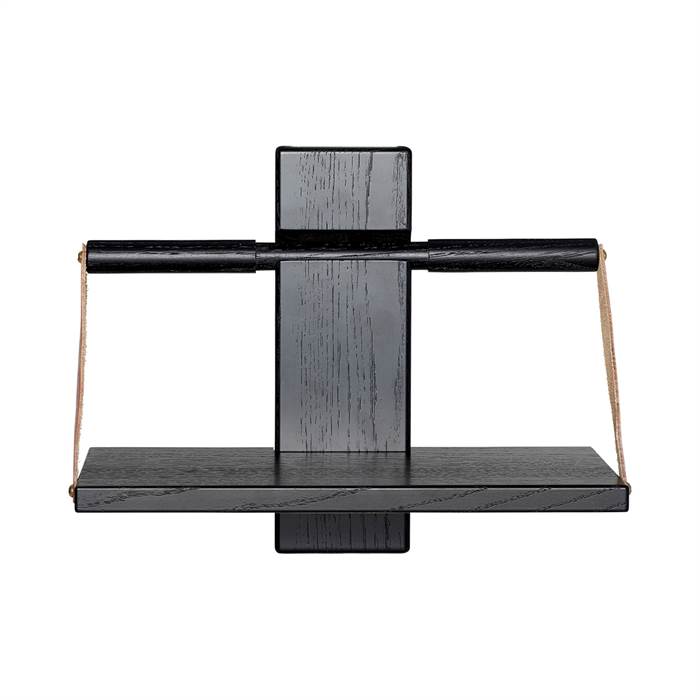 Andersen Furniture Shelf Wood Wall Hylde Lille Sort Eg  : Erling Christensen Møbler